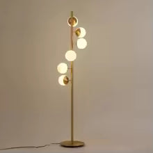 Flow Form Floor Lamp | Sculptural Design