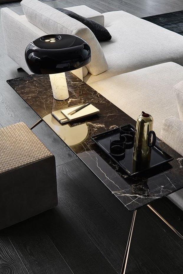 Table Lamp | Marble Base Table Light