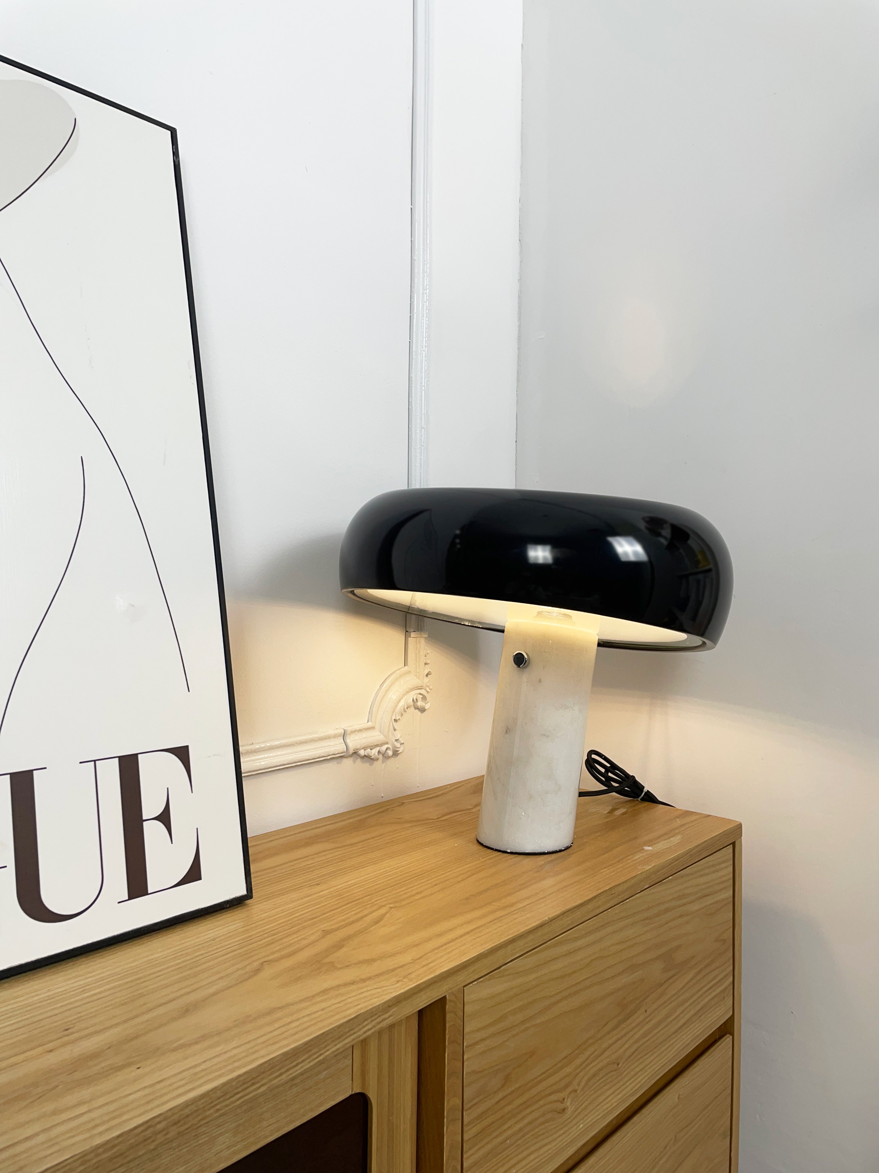 Table Lamp | Marble Base Table Light