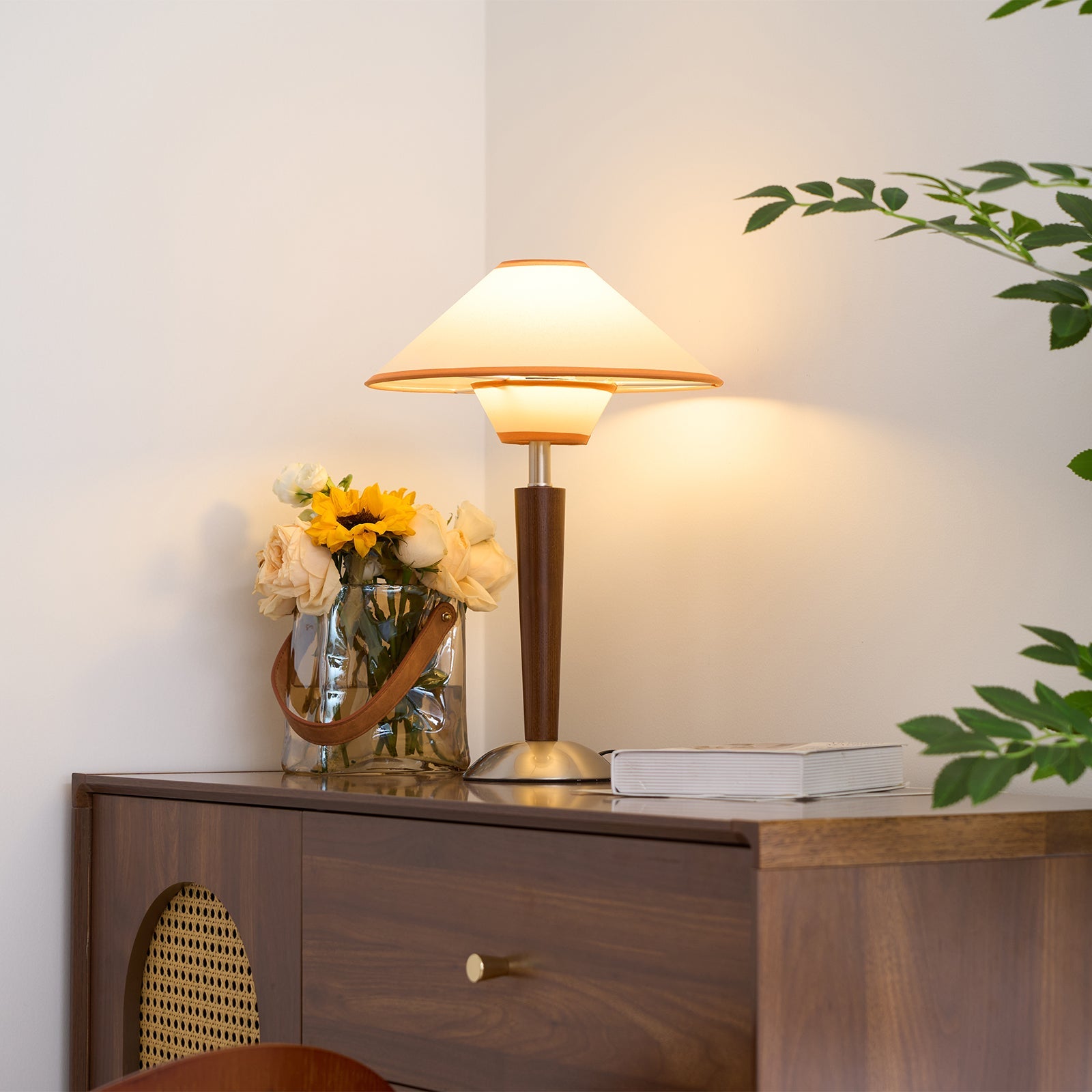 Table Lamp | Fabric Shade Table Light