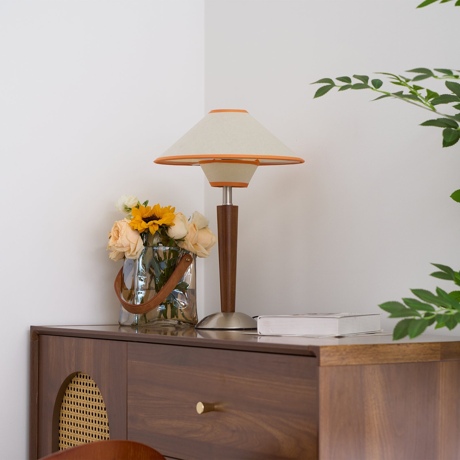 Table Lamp | Fabric Shade Table Light