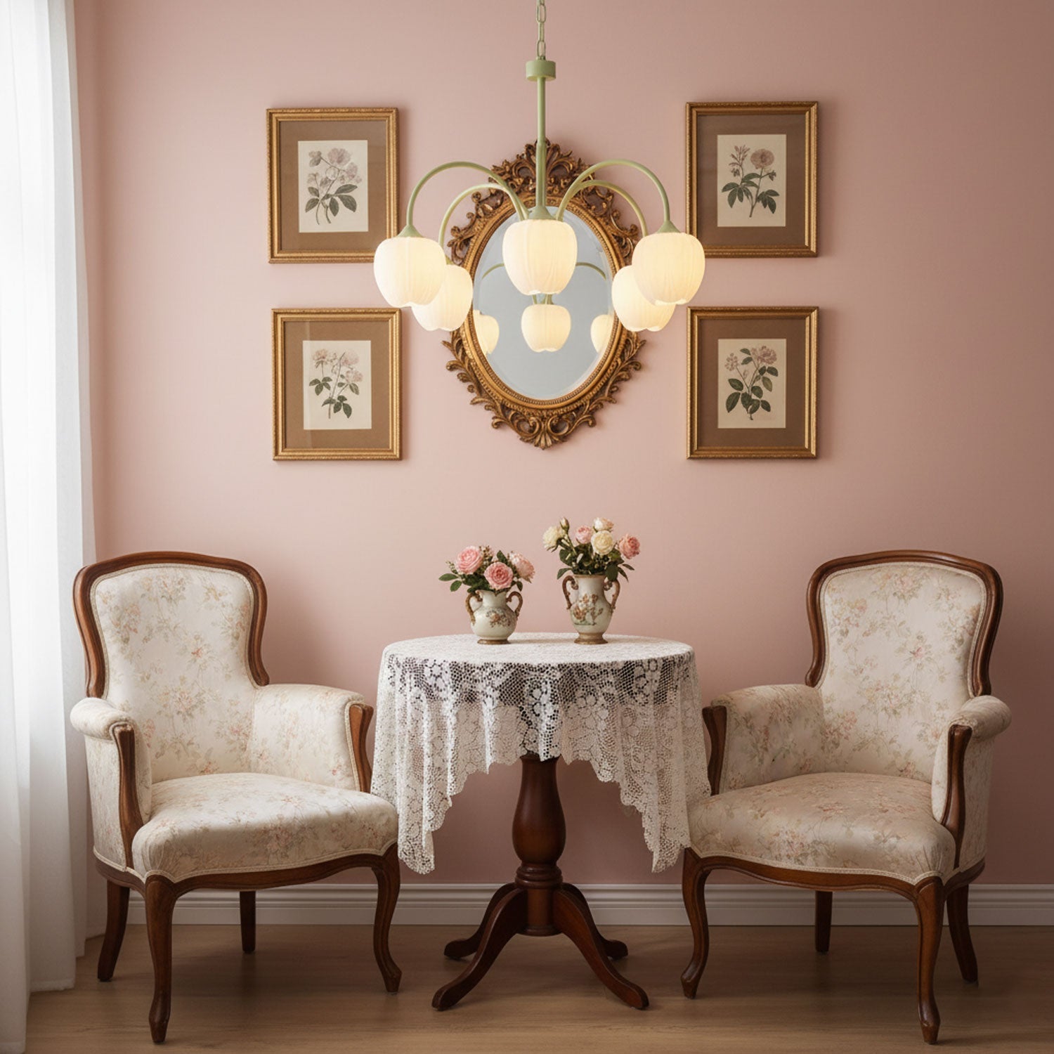 Chandelier Light | Modern Floral Pendant Light