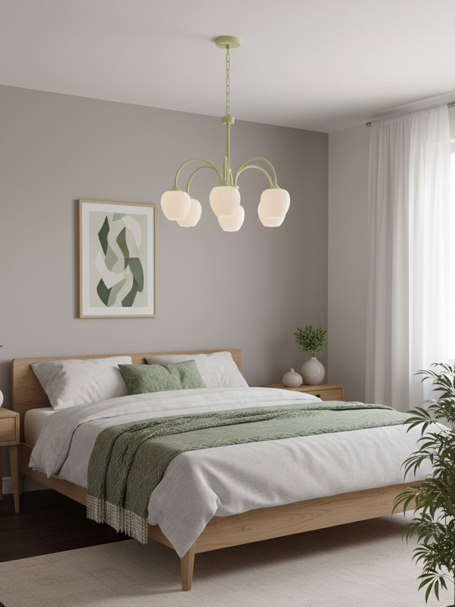 Chandelier Light | Modern Floral Pendant Light