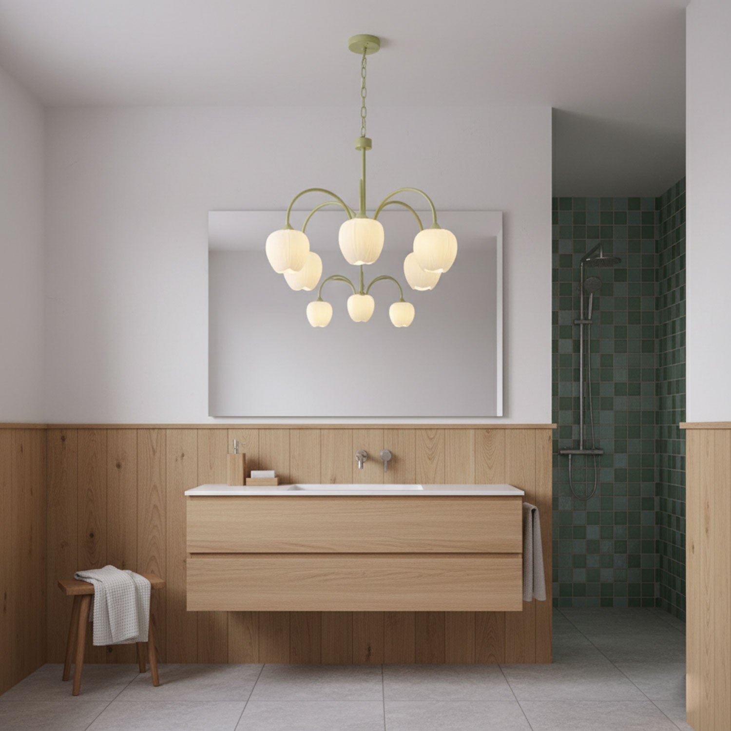Chandelier Light | Modern Floral Pendant Light