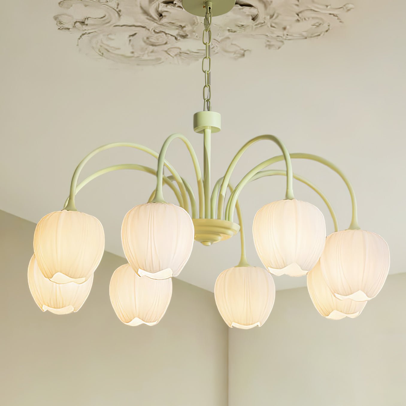 Chandelier Light | Modern Floral Pendant Light