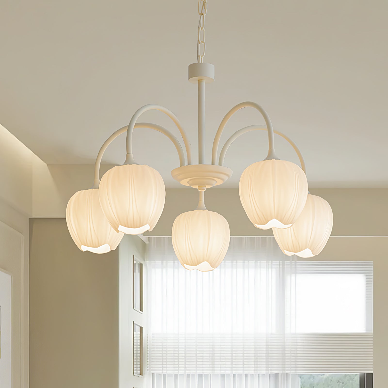 Chandelier Light | Modern Floral Pendant Light