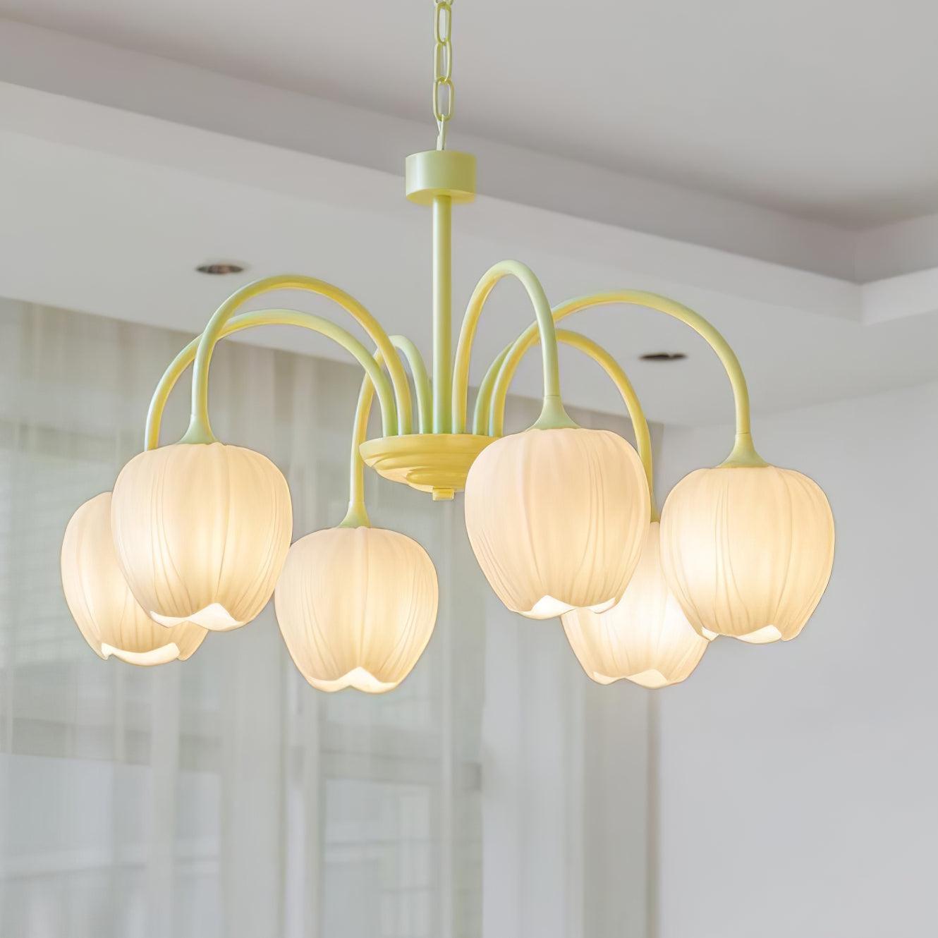 Chandelier Light | Modern Floral Pendant Light