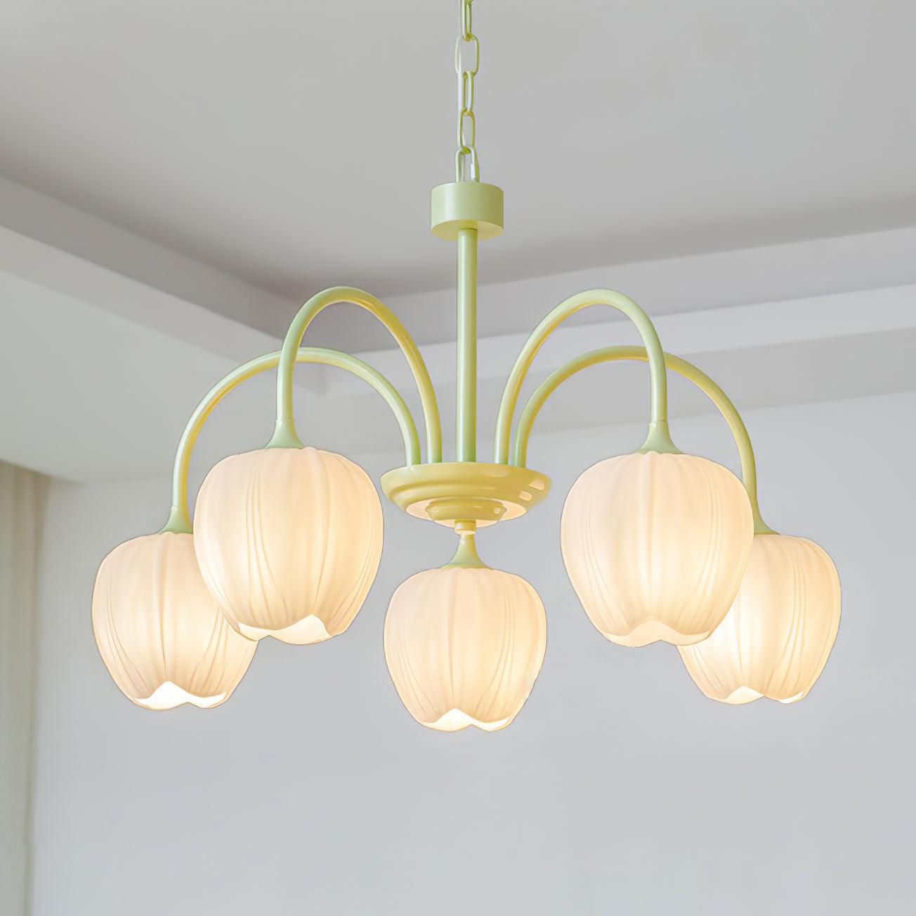 Chandelier Light | Modern Floral Pendant Light