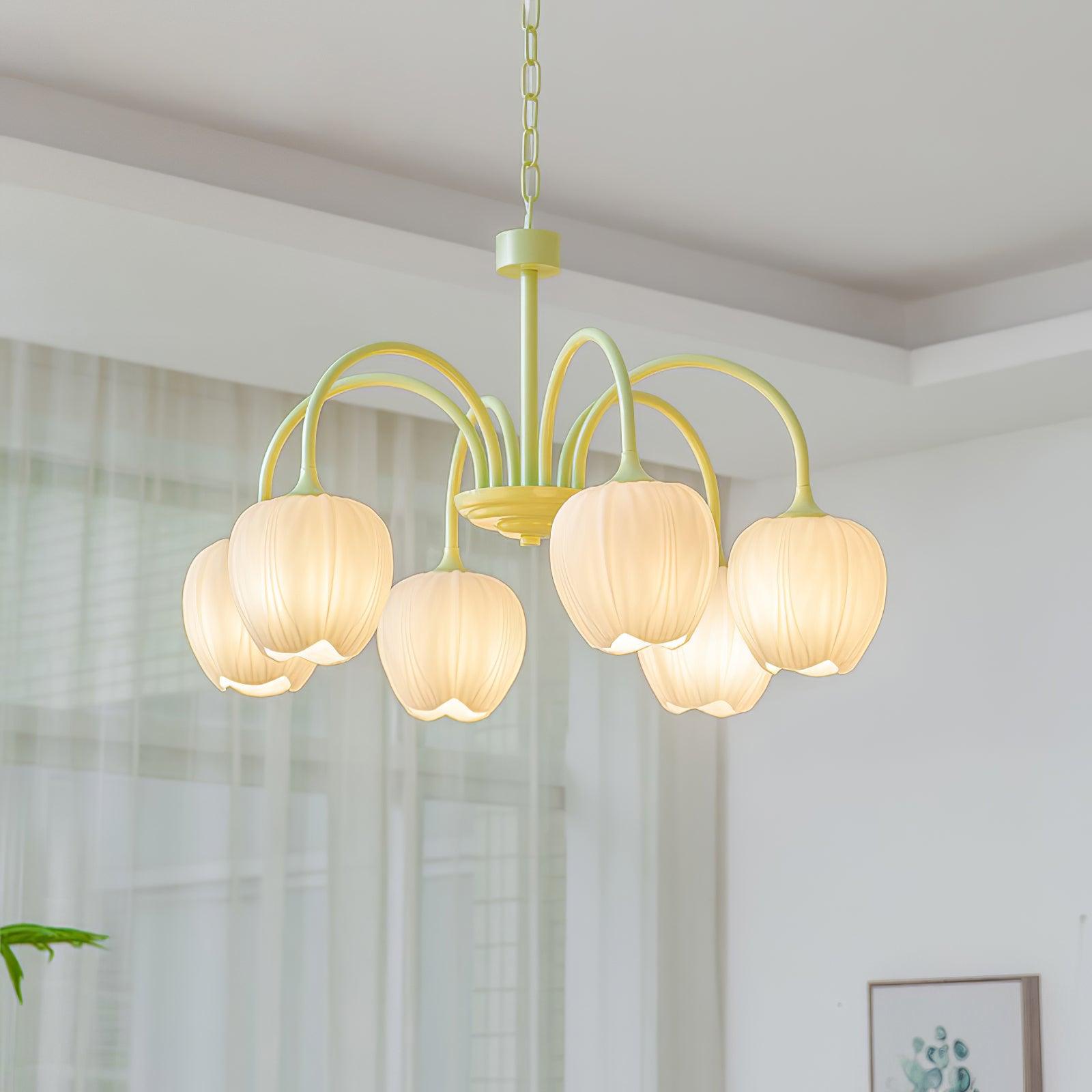 Chandelier Light | Modern Floral Pendant Light