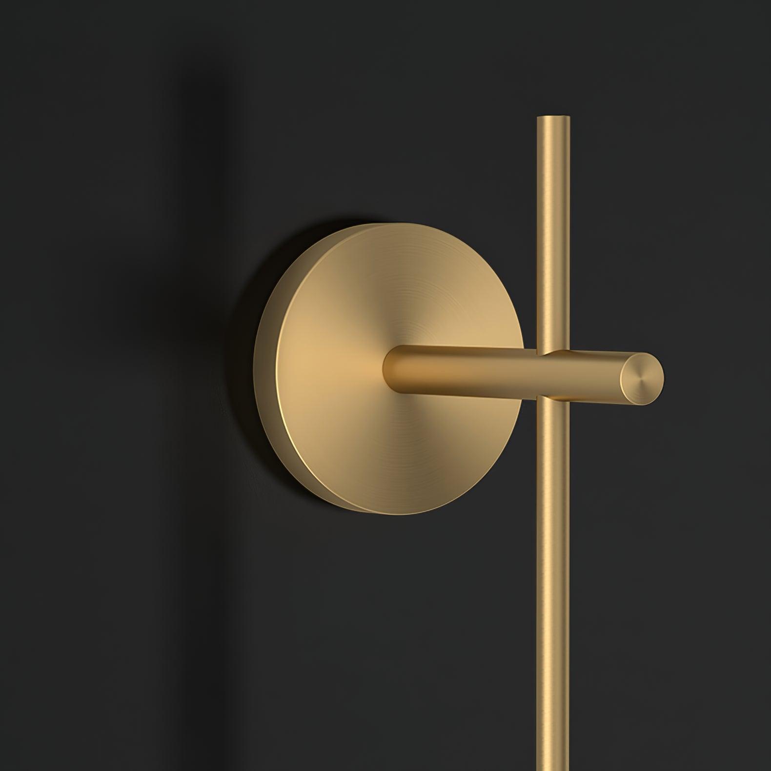 Modern Wall Light | Vertical Glass Globe