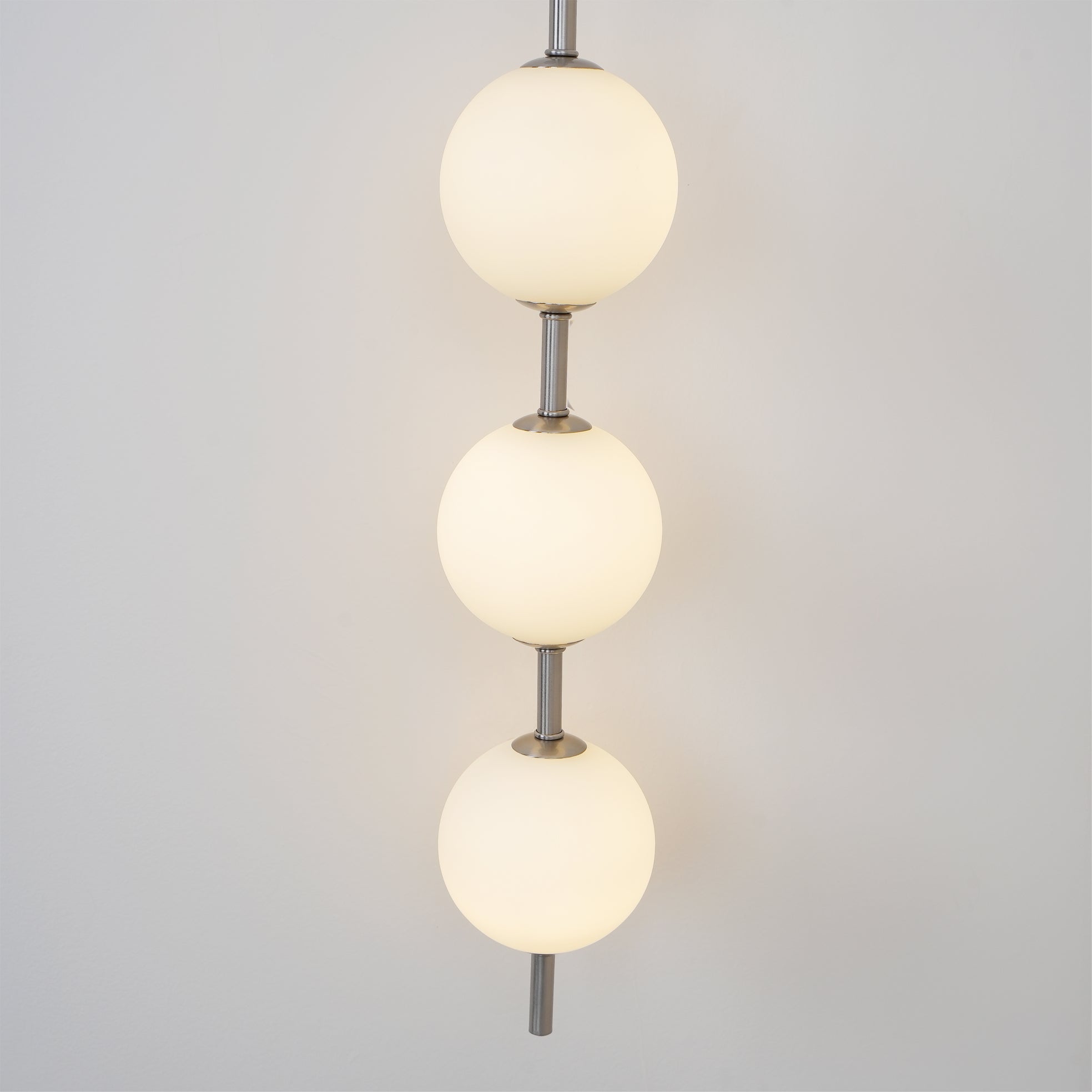 Modern Wall Light | Vertical Glass Globe