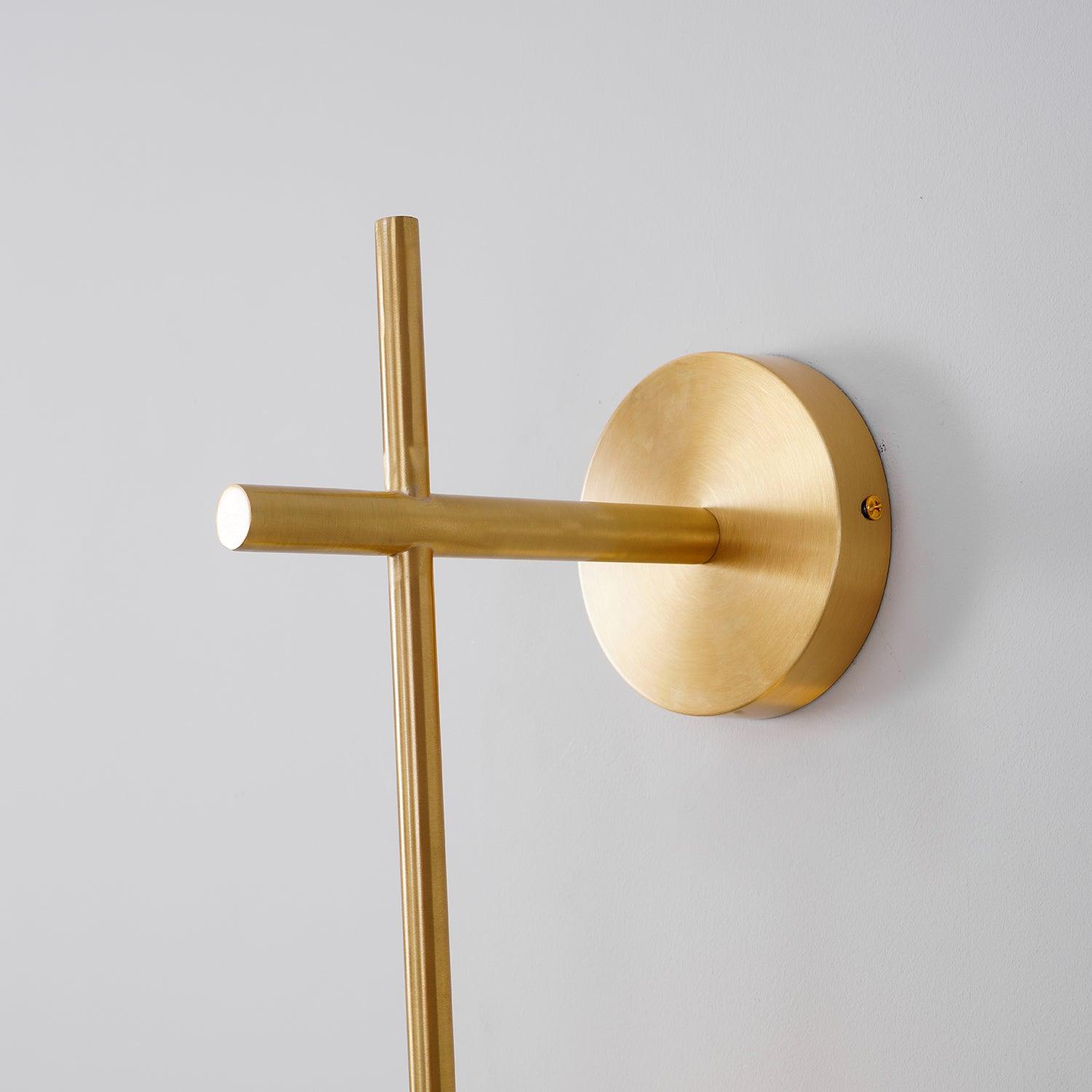 Modern Wall Light | Vertical Glass Globe