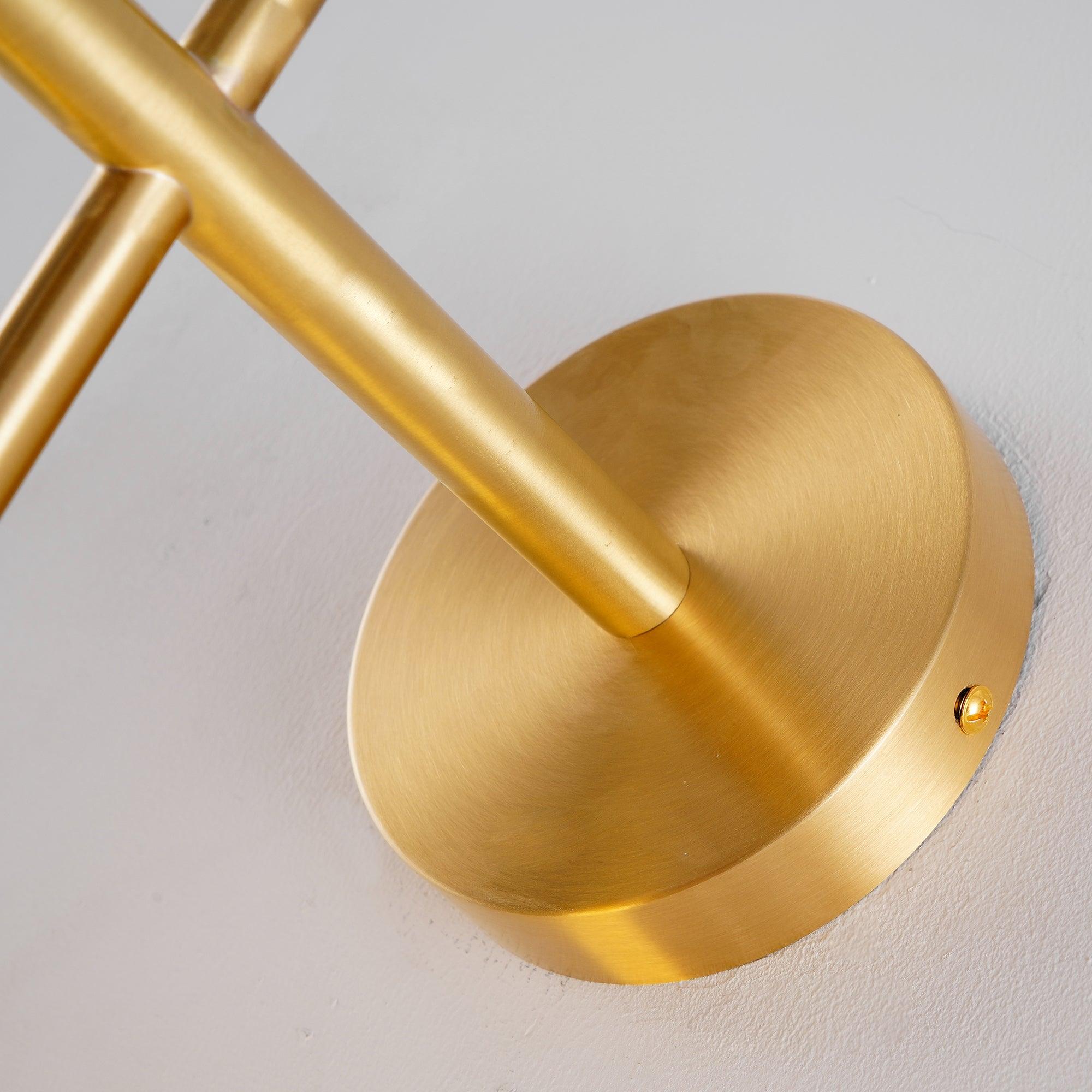 Modern Wall Light | Vertical Glass Globe