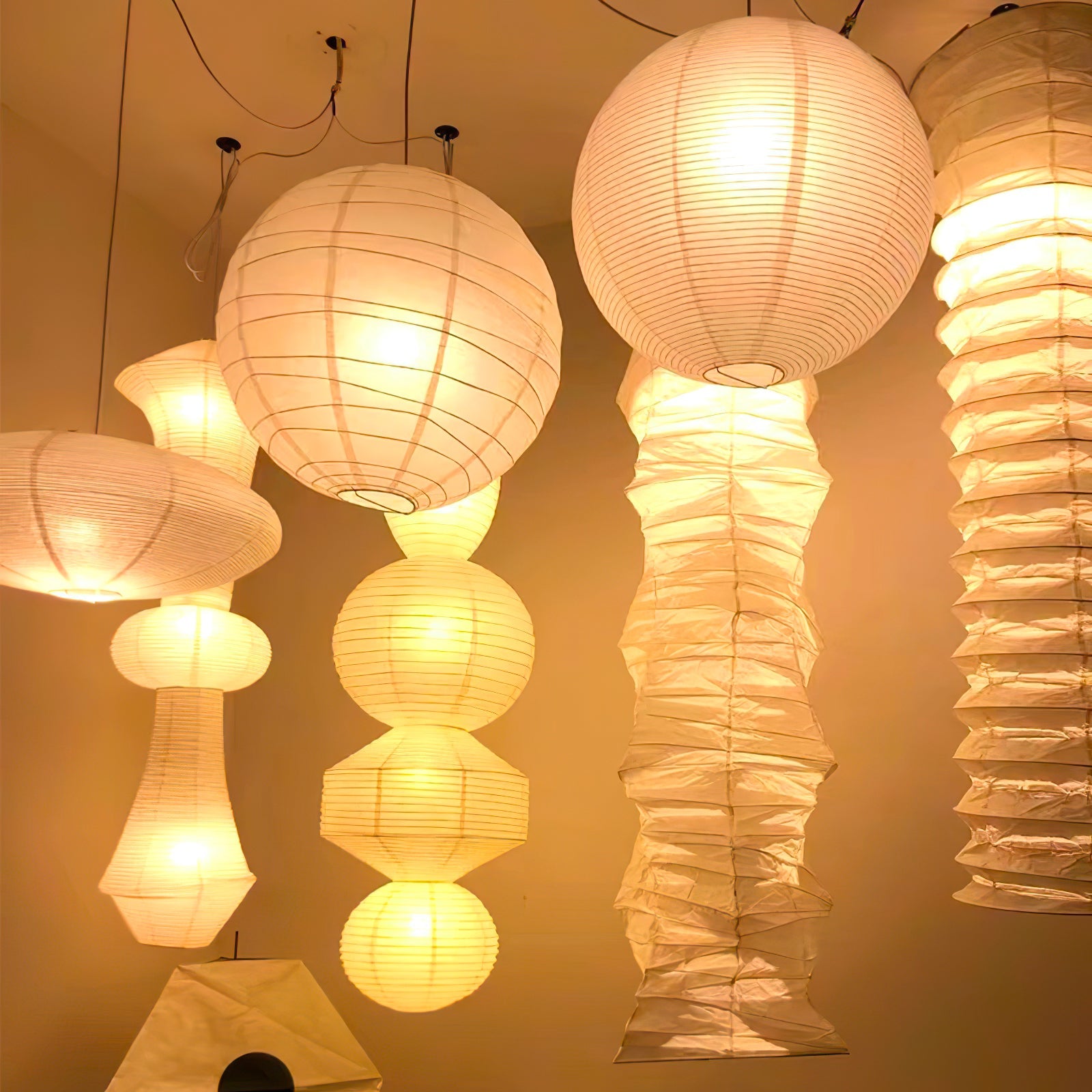 Pendant Light | Oversized Lantern Globe Design
