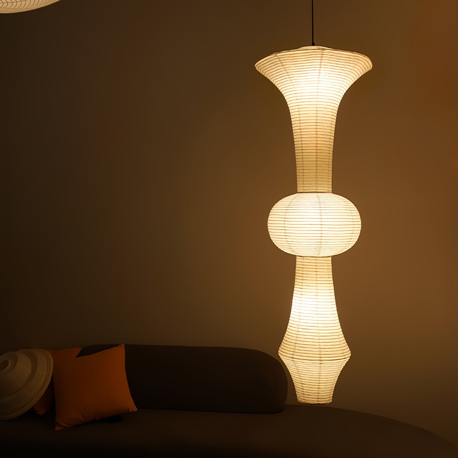Pendant Light Sculptural Form | Ceiling Mounted Fixture