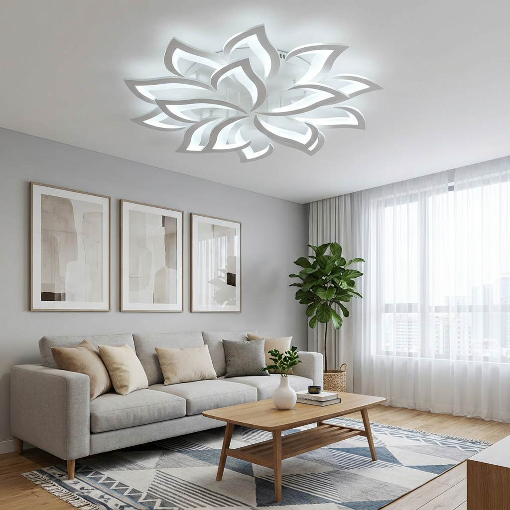 Ceiling Light | Flower Shape LED Fixture