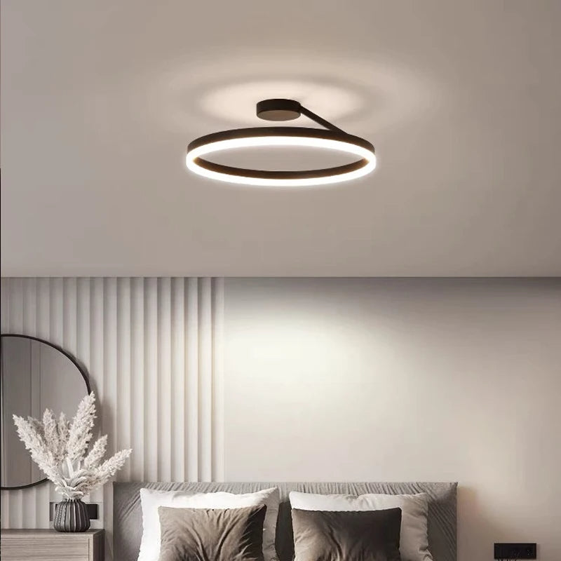 Ceiling Light | LED Ring Offset Circular Design