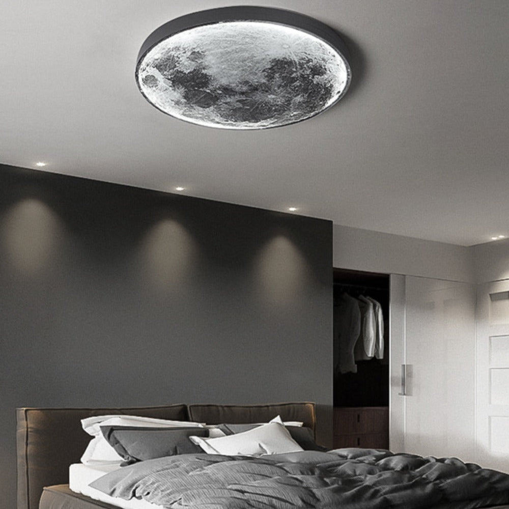 Wall Light Moon Design | Circular LED Accent
