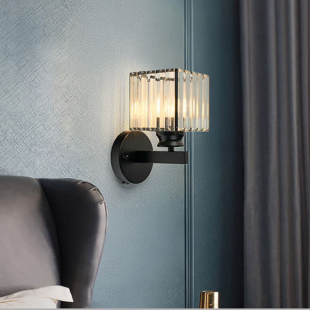 Wall Light | Textured Glass Fixture