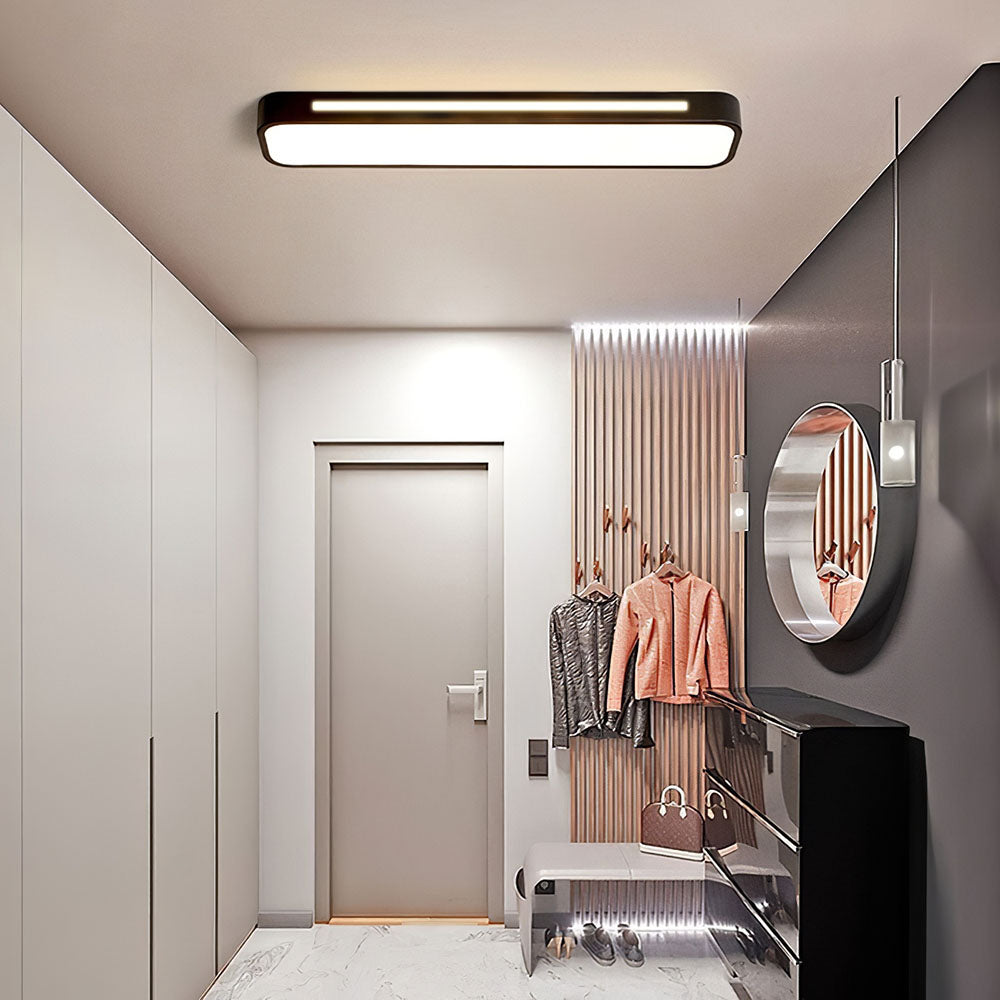 Ceiling Lights | Minimalist Nordic Long LED Fixture
