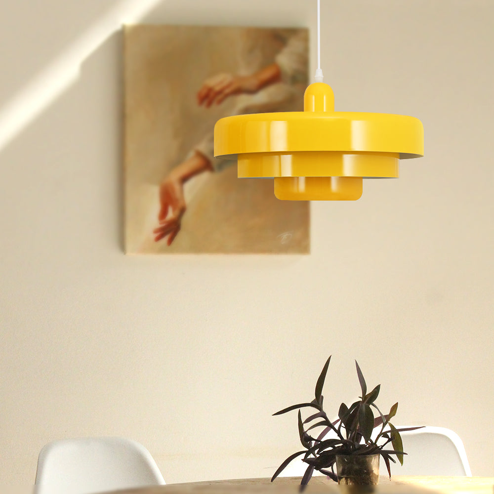 Dining Room Modern Pendant Light | Mid Century Round