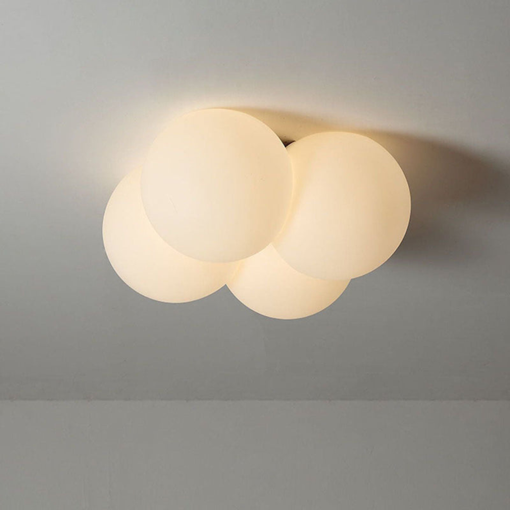Cloud Inspired LED Ceiling Light | Modern Soft Glow Flush Mount Fixture