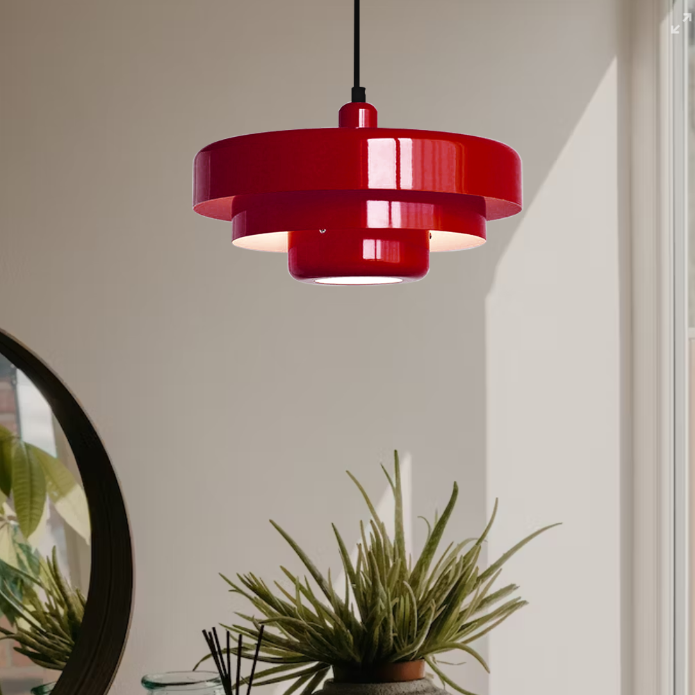 Dining Room Modern Pendant Light | Mid Century Round