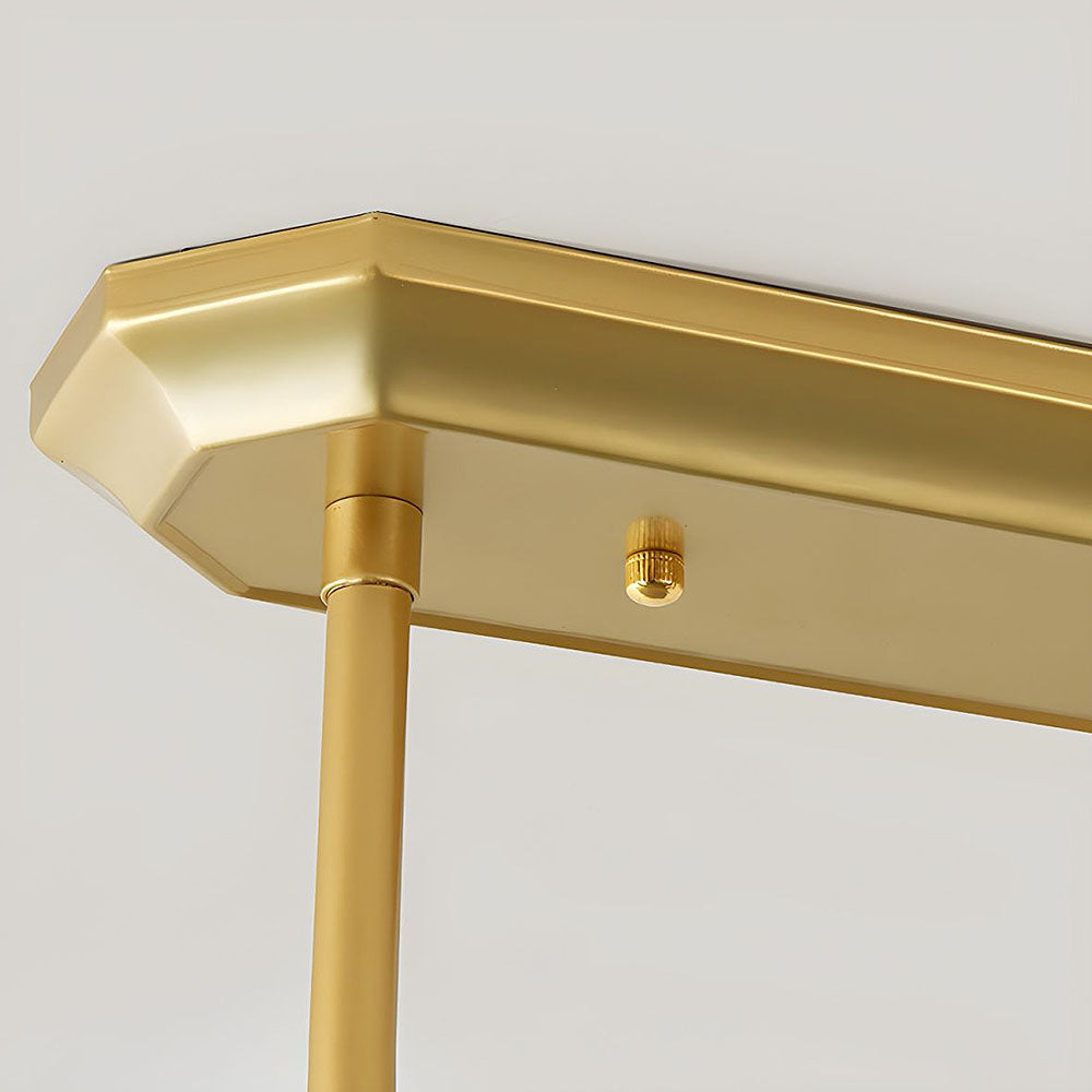 Pendant Light | Rectangular Multi Glass Shade