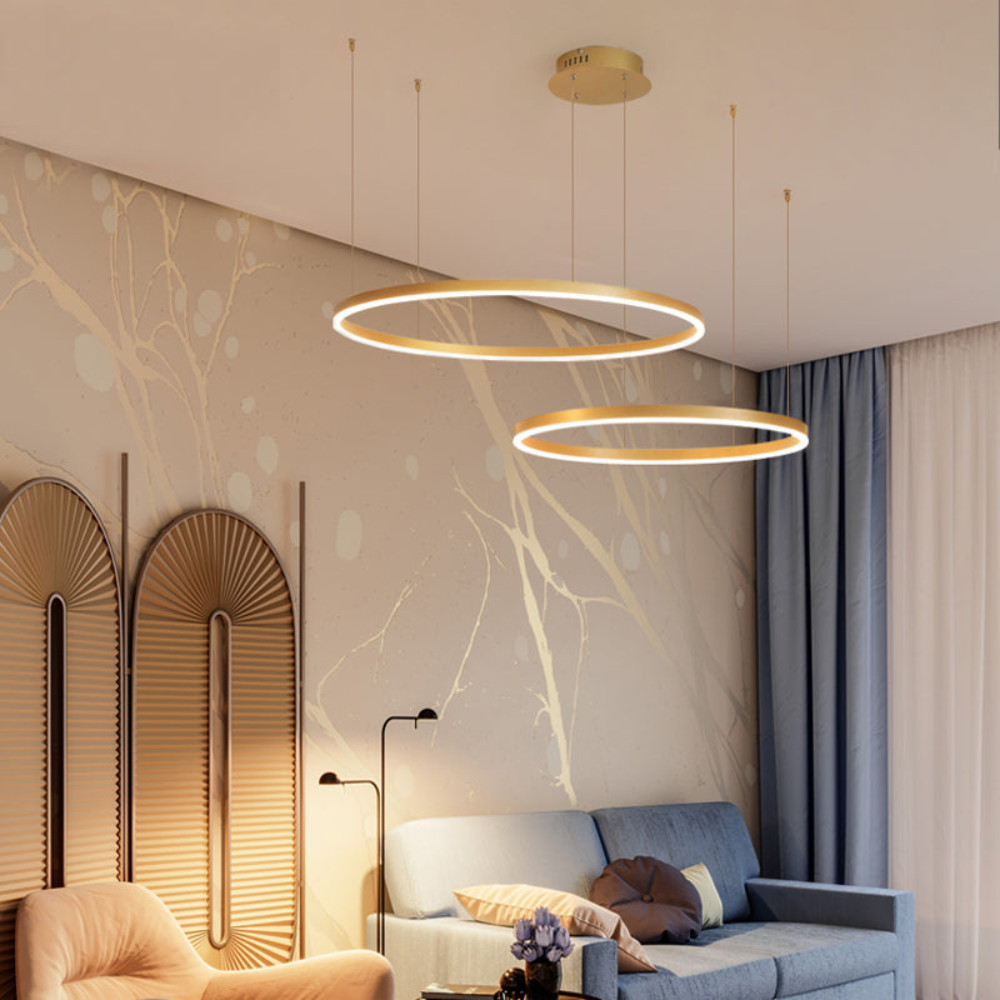Modern Pendant Light with Ring Design | Contemporary Ceiling