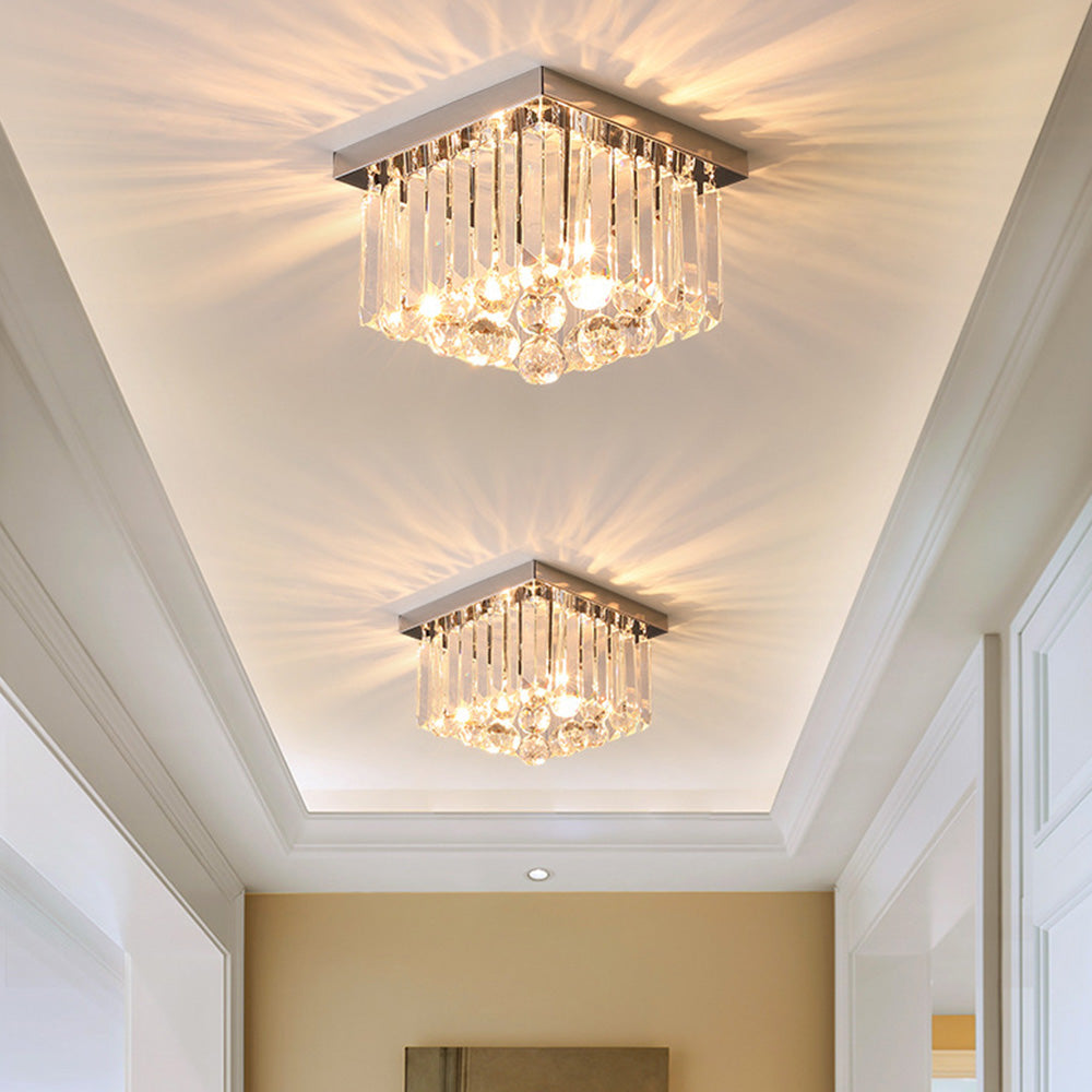 Ceiling Light | Contemporary Round Square LED Fixture
