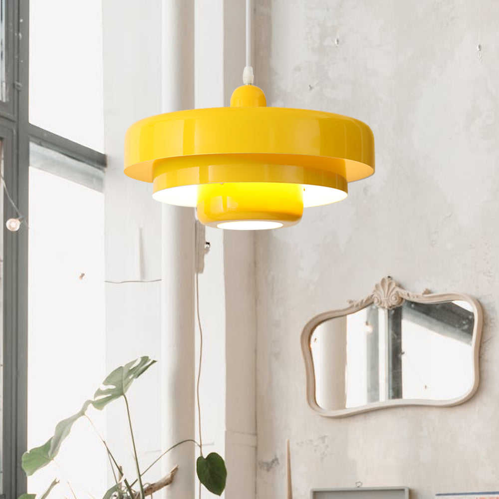 Dining Room Modern Pendant Light | Mid Century Round