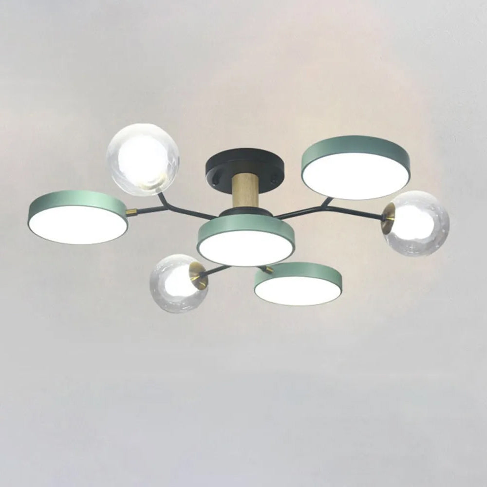 Ceiling Light | Branch Multi-Disc LED Fixture