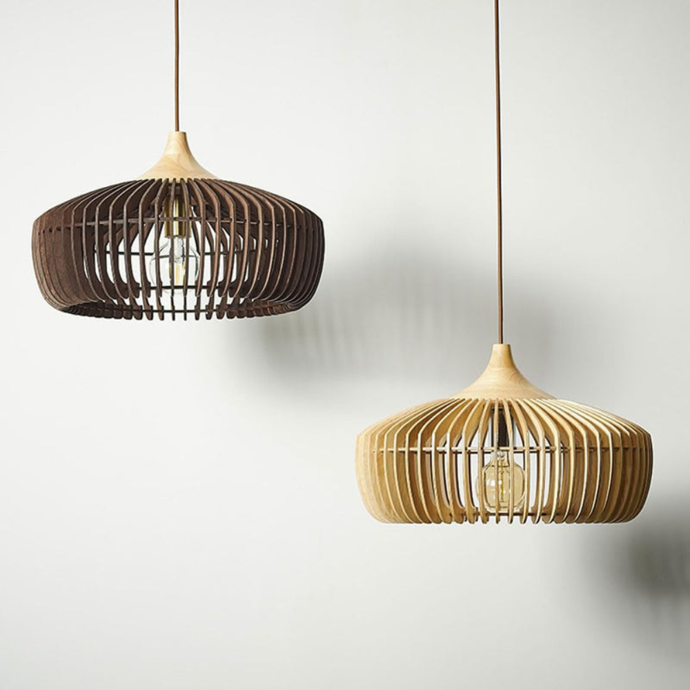 Nordic Style LED Pendant Light | Minimalist Japanese Hanging Fixture for Bedroom or Living Room