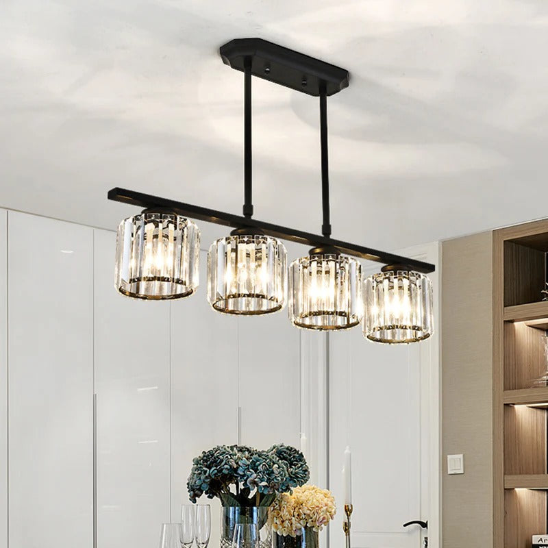 Pendant Light | Rectangular Multi Glass Shade