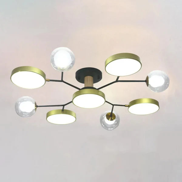 Ceiling Light | Branch Multi-Disc LED Fixture