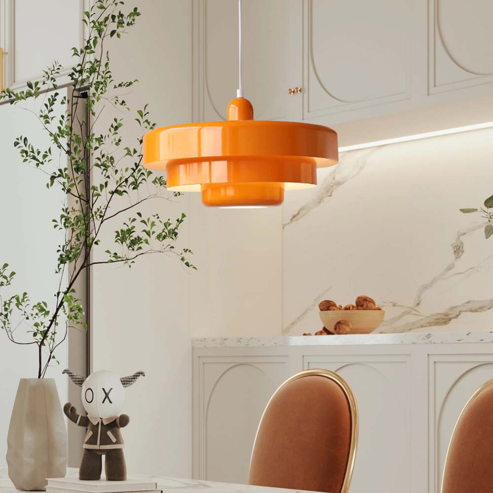 Dining Room Modern Pendant Light | Mid Century Round