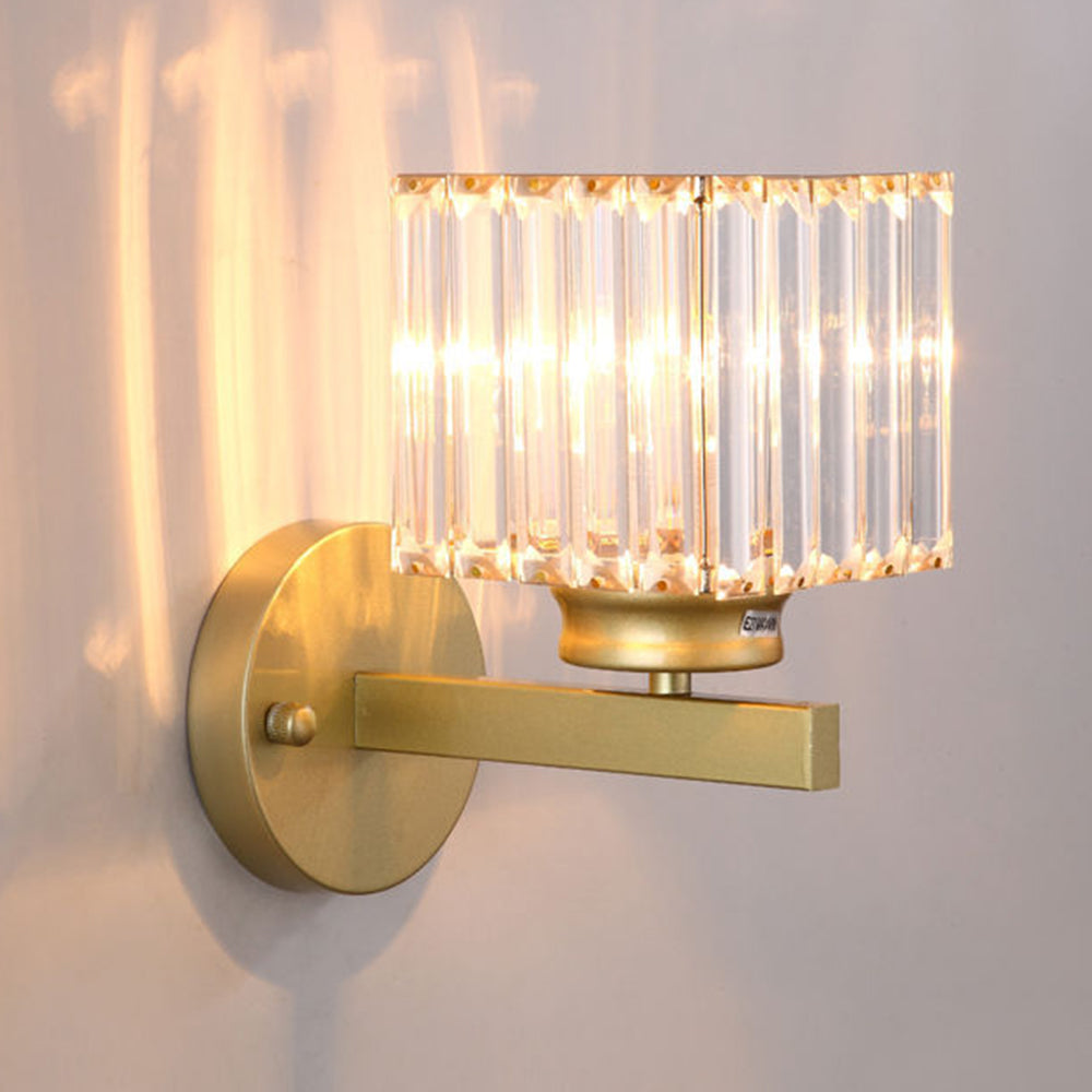 Wall Light | Textured Glass Fixture
