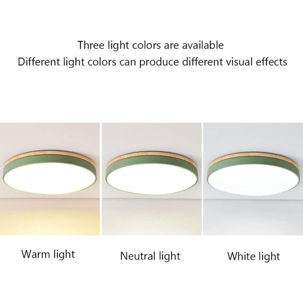 Flush Mount Ceiling Light | Round Disc Design for Modern Interiors