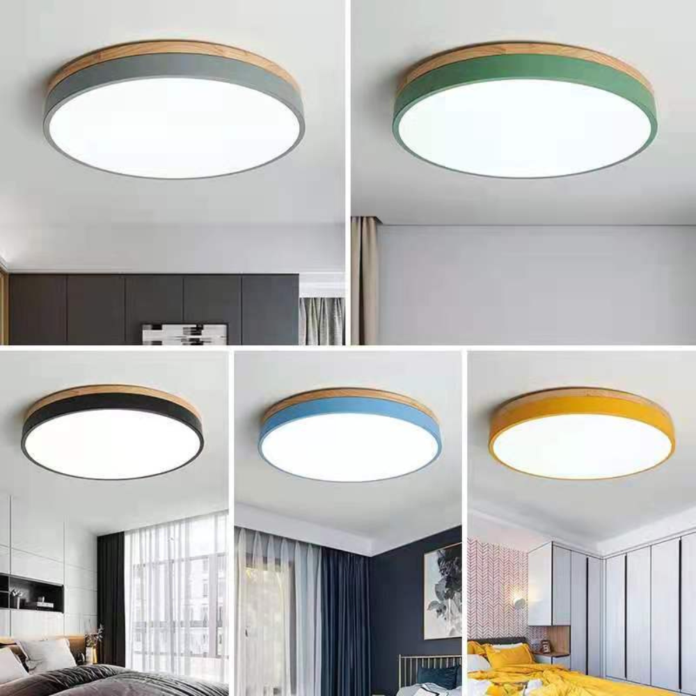 Flush Mount Ceiling Light | Round Disc Design for Modern Interiors