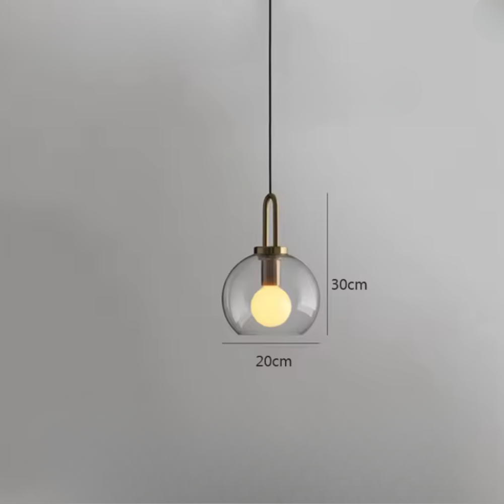 Pendant Light for Kitchen | Nordic Loft Style Hanging Lamp for Industrial Interiors