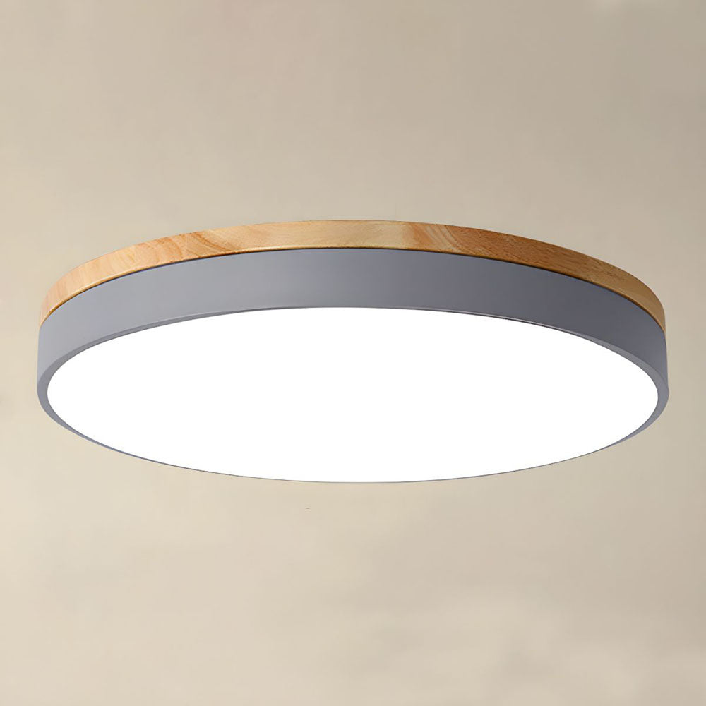 Flush Mount Ceiling Light | Round Disc Design for Modern Interiors
