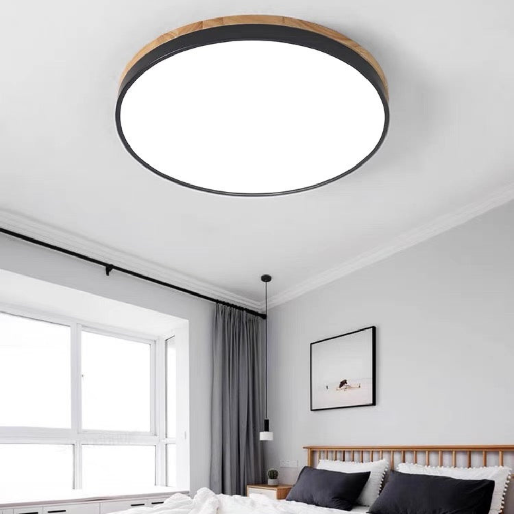 Flush Mount Ceiling Light | Round Disc Design for Modern Interiors