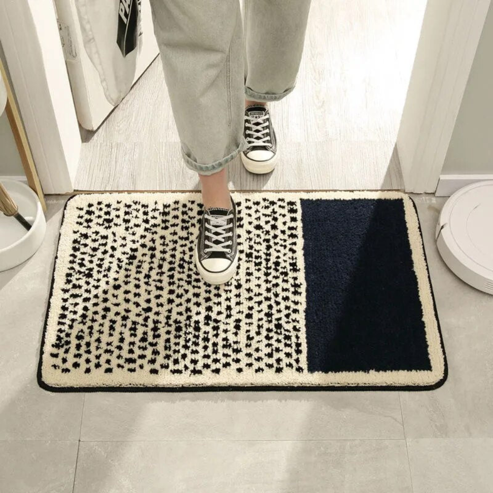 Bathroom Non Slip Bath Mat | Abstract Modern Design