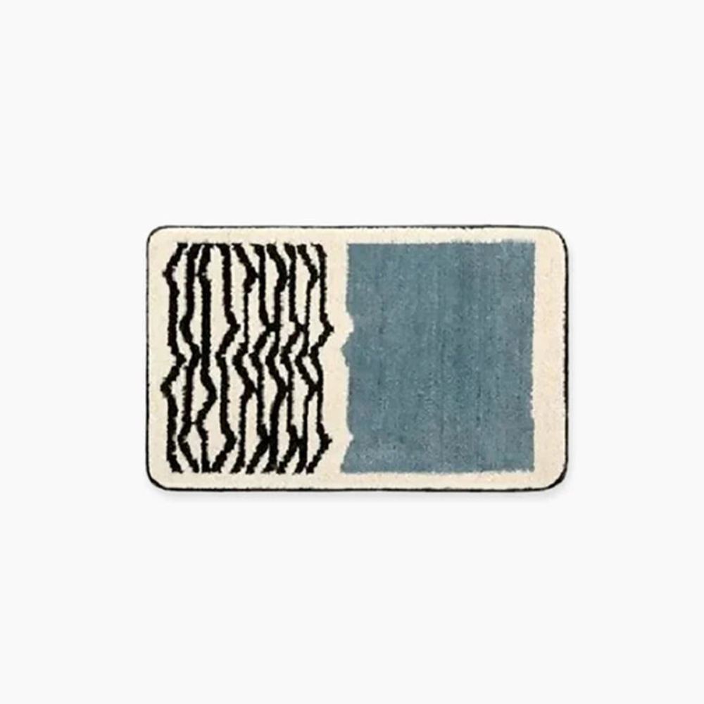 Bathroom Non Slip Bath Mat | Abstract Modern Design