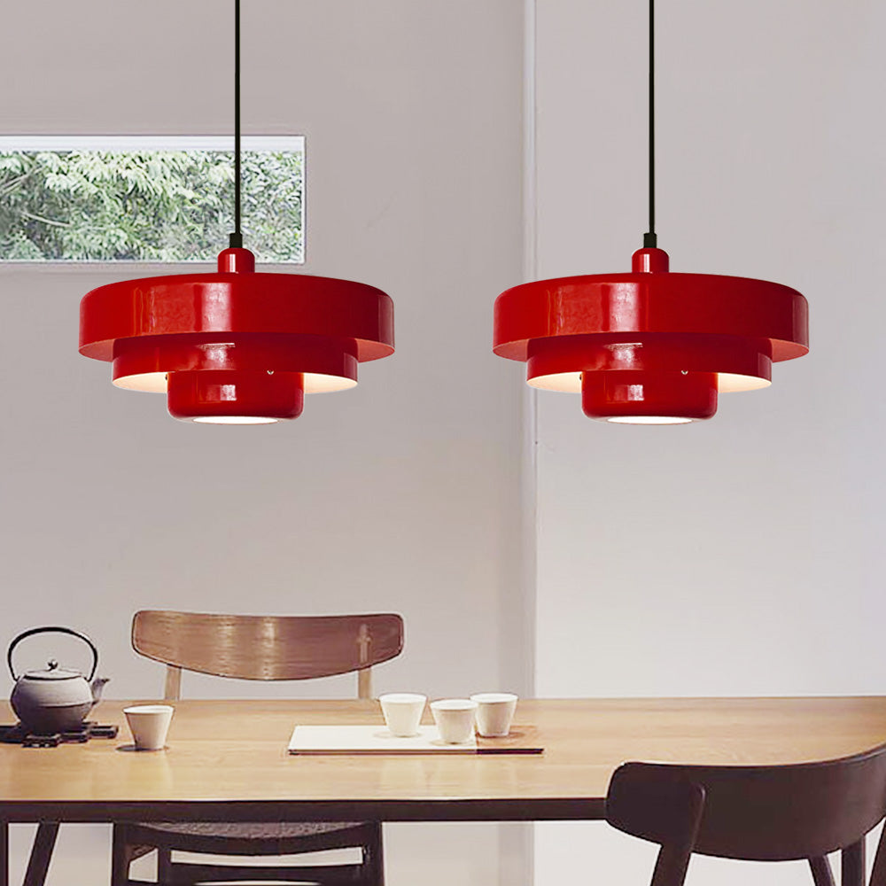 Dining Room Modern Pendant Light | Mid Century Round