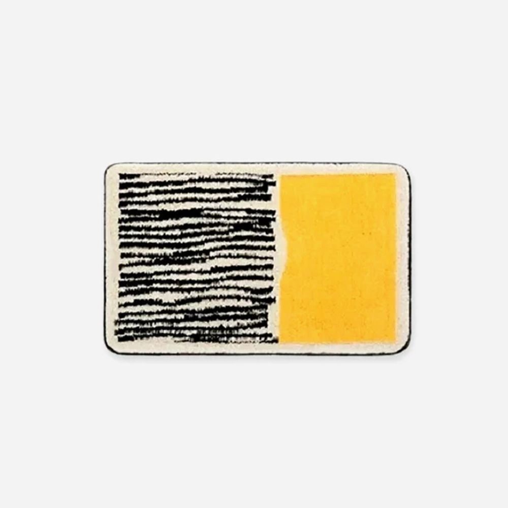 Bathroom Non Slip Bath Mat | Abstract Modern Design
