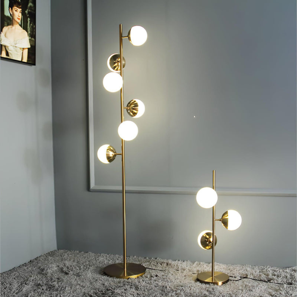 Flow Form Floor Lamp | Sculptural Design