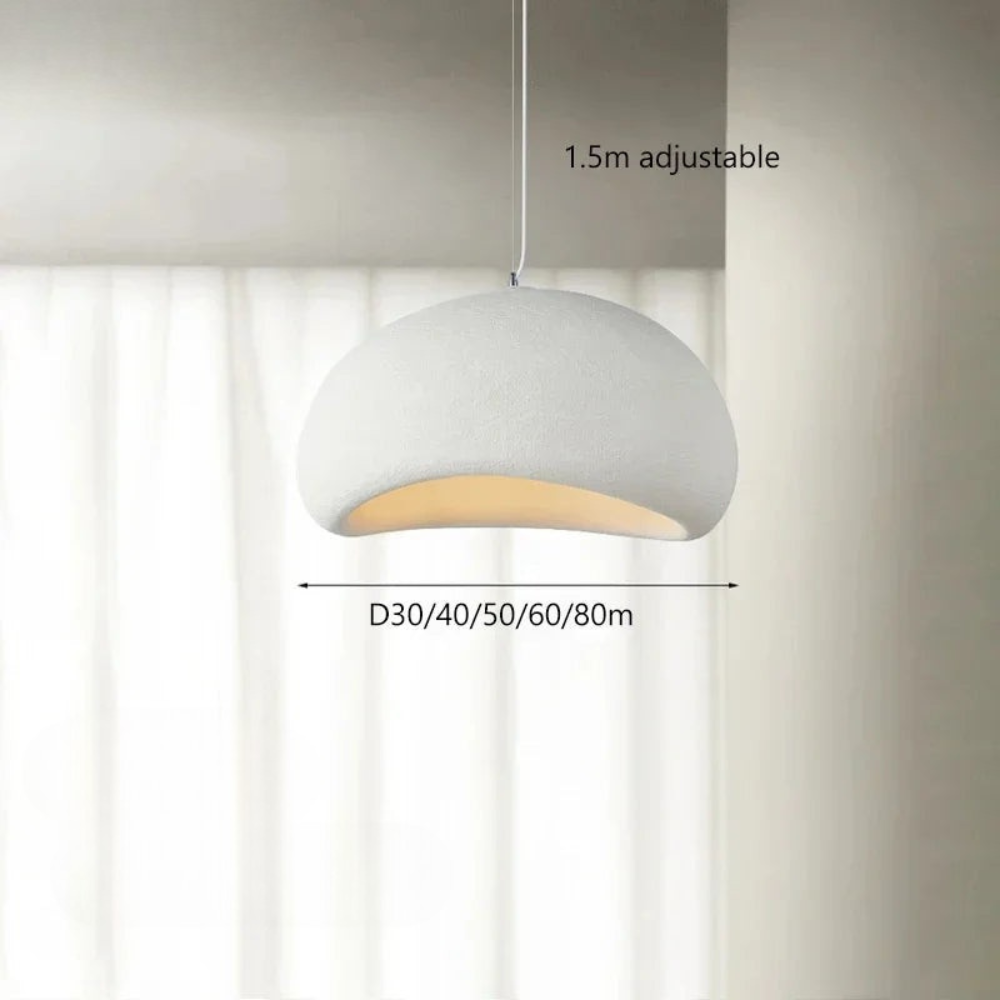 Pendant Light | Wabi Sabi Style Hanging Fixture