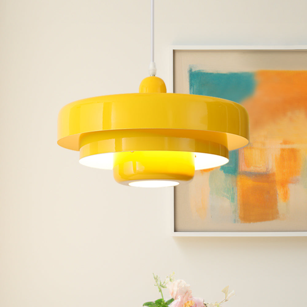 Dining Room Modern Pendant Light | Mid Century Round