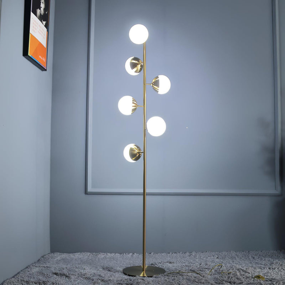 Flow Form Floor Lamp | Sculptural Design